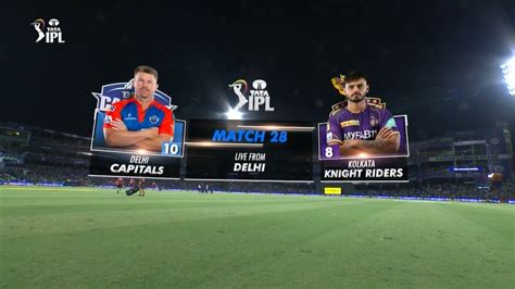 M28: DC vs KKR – Match Highlights .